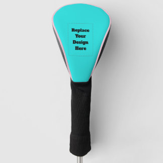 Create Your Own cyan Golf Head Cover