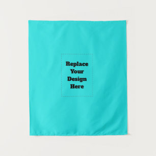 Create Your Own cyan Tapestry