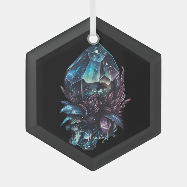 Create Your Own Dark Crystals Glass Tree Decoration (Front)