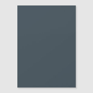 Create Your Own dark gray azure Magnetic Card