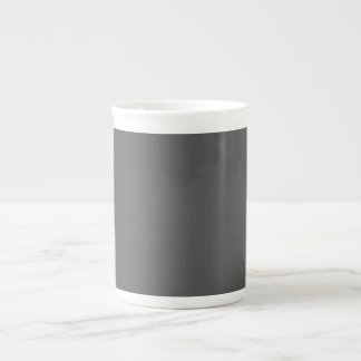 Create Your Own dark gray Custom Design Bone China Mug