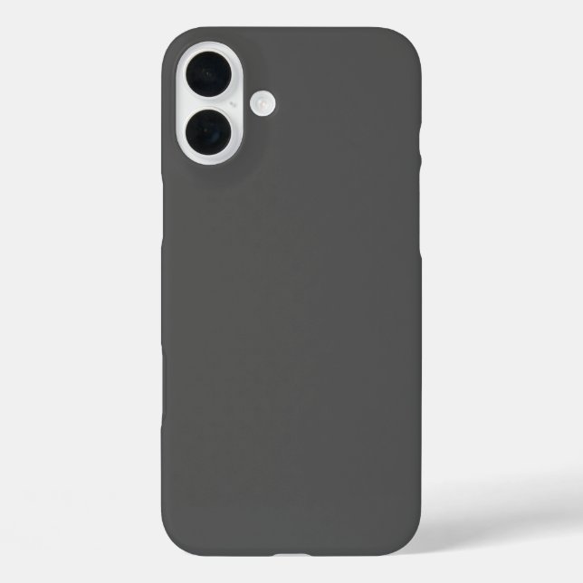 Create Your Own dark gray Custom Design Case-Mate iPhone Case (Back)