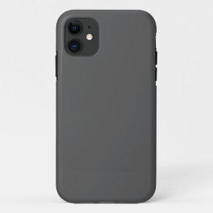 Create Your Own dark gray Custom Design iPhone 11 Case