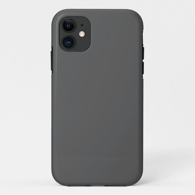 Create Your Own dark gray Custom Design Case-Mate iPhone Case (Back)