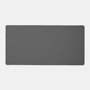 Create Your Own dark gray Custom Design Desk Mat