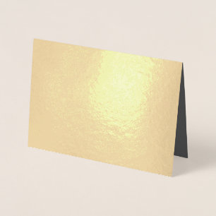 Create Your Own dark gray Custom Design Foil Card