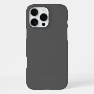 Create Your Own dark gray Custom Design iPhone 16 Pro Max Case