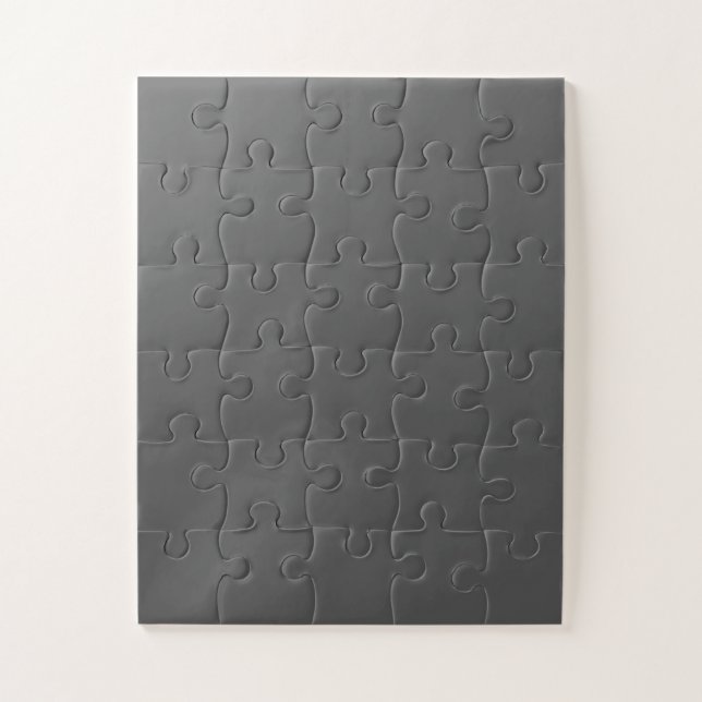 Create Your Own dark gray Custom Design Jigsaw Puzzle (Vertical)