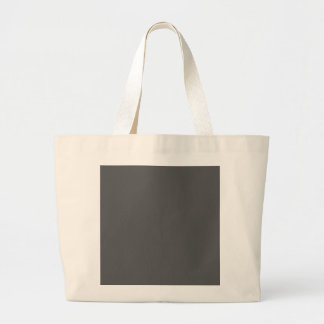 Create Your Own dark gray Custom Design Large Tote Bag