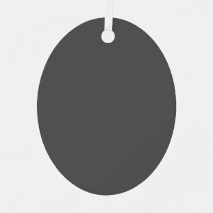 Create Your Own dark gray Custom Design Metal Tree Decoration
