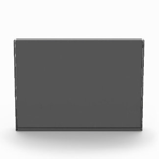 Create Your Own dark gray Custom Design Photo Block