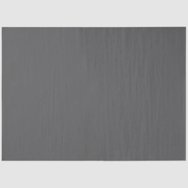 Create Your Own dark gray Custom Design Tissue Paper (Front)