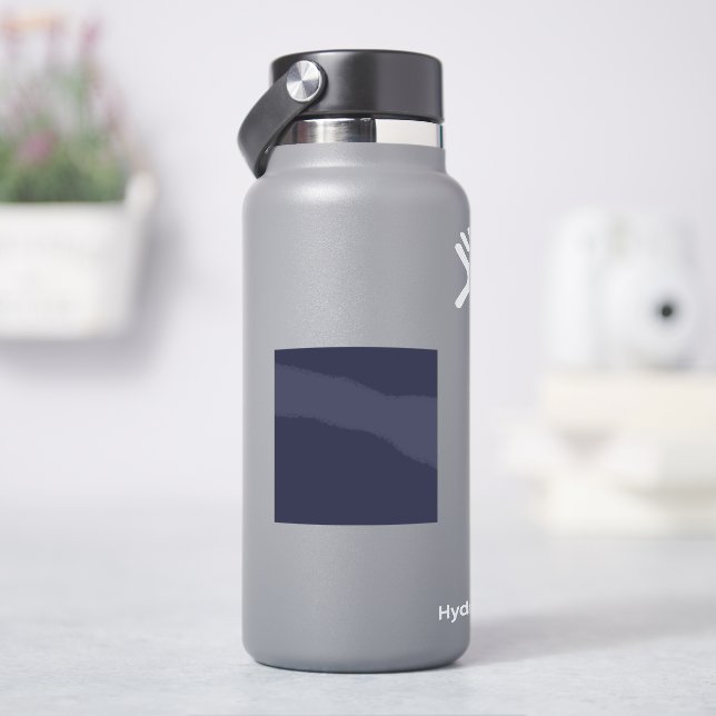 Create Your Own dark grey blue customisable (HydroFlask)