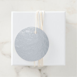 Create Your Own dark grey blue customisable Favour Tags