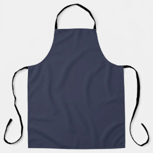 Create Your Own dark grey blue personalised Apron
