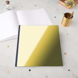 Create Your Own dark grey blue personalised Guest Book