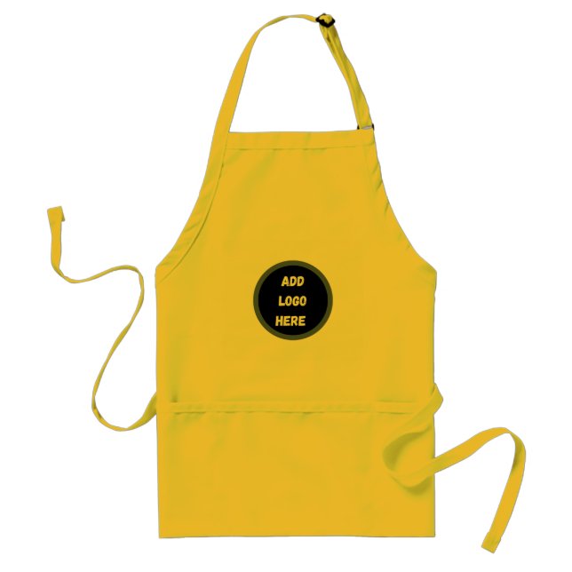 Create Your Own dark grey blue personalised Standard Apron (Front)