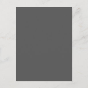 Create Your Own dark grey Custom Design Advice Card