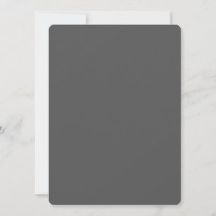 Create Your Own dark grey Custom Design Announcement