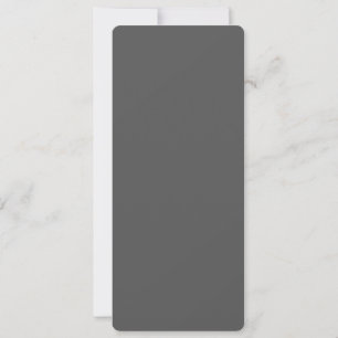 Create Your Own dark grey Custom Design Announcement