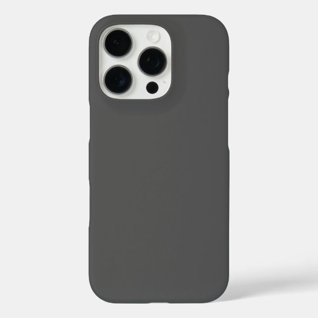 Create Your Own dark grey Custom Design Case-Mate iPhone Case (Back)