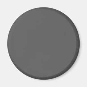 Create Your Own dark grey Custom Design Magnet