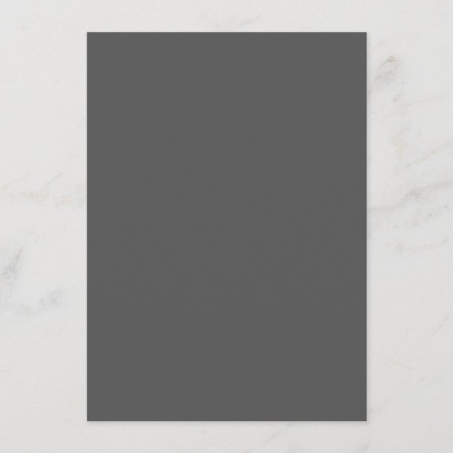 Create Your Own dark grey Custom Design Menu (Front)