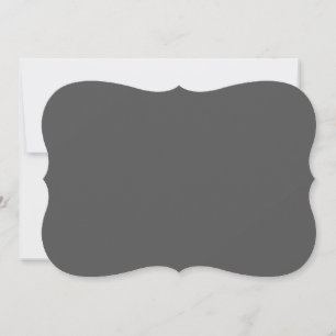 Create Your Own dark grey Custom Design Save The Date