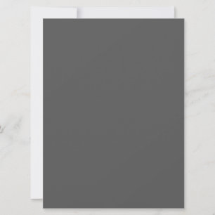 Create Your Own dark grey Custom Design Save The Date