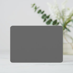 Create Your Own dark grey Custom Design Save The Date