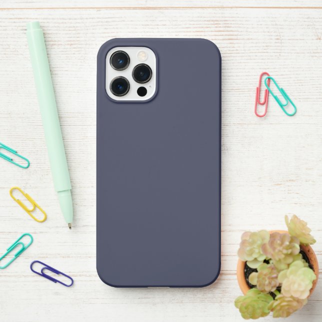  Create Your Own dark grey customisable iPhone Case (On Desk)