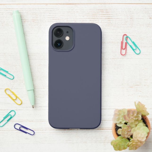  Create Your Own dark grey customisable iPhone Case (On Desk)