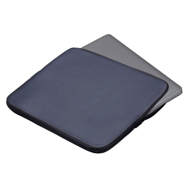 Create Your Own dark grey customisable Laptop Sleeve (Front Top)