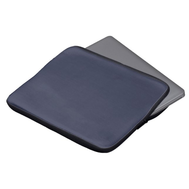 Create Your Own dark grey customisable Laptop Sleeve (Front Top)
