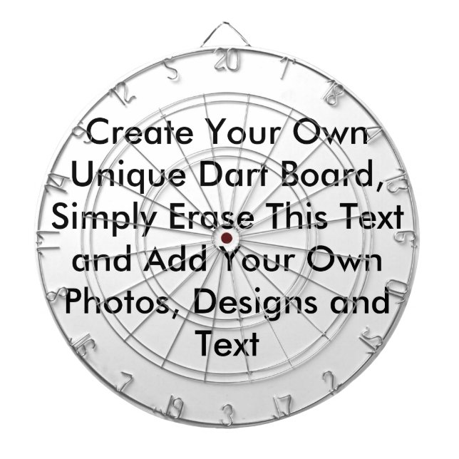 Create Your Own Dart Board (Front)
