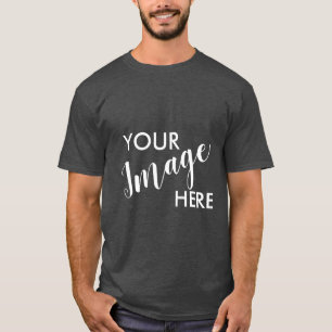 Create Your own Desgin or Logo Black & White T-Shirt