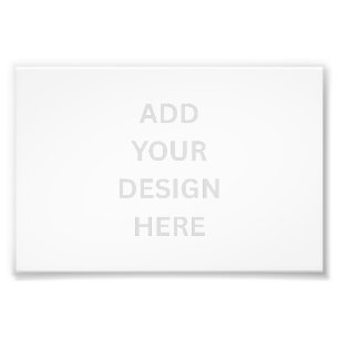 Create Your Own Design 6" x 4" Satin Photo Print