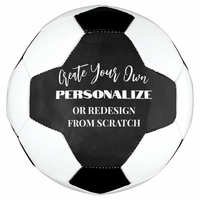 Create Your Own - Design a Custom Soccer Ball (Front)