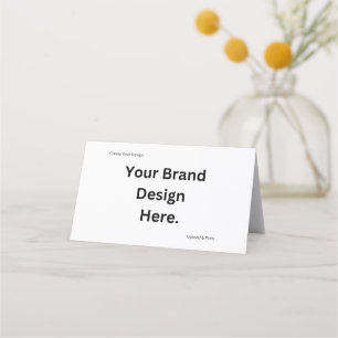 Create Your Own Design and Folded Appointment Card