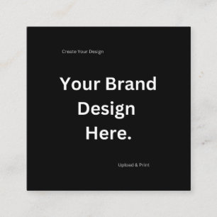 Create Your Own Design and Print Calling Card