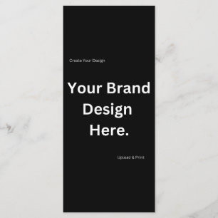Create Your Own Design and Print Flat Menu