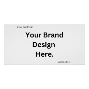 Create Your Own Design and Print Glossy Poster