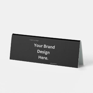 Create Your Own Design and Print Table Tent Sign