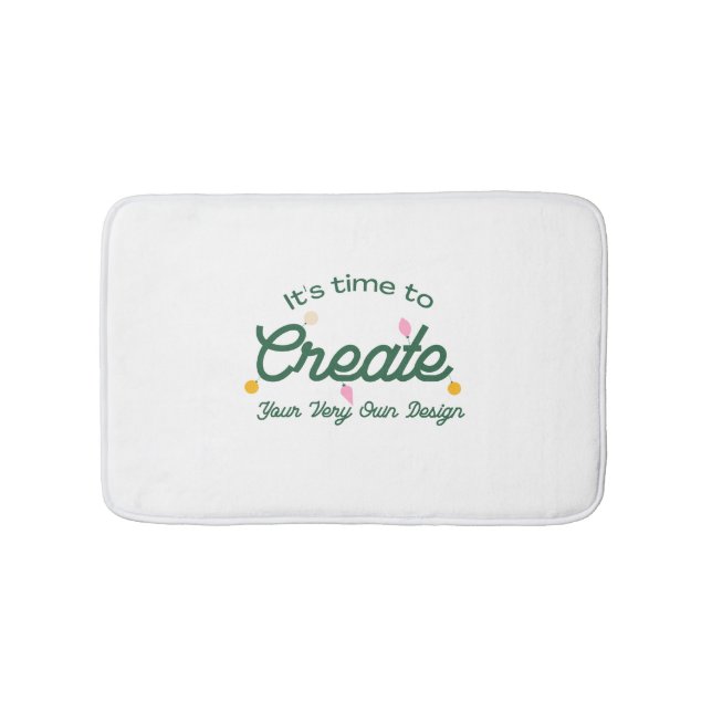 Create your own design bath mat (Front)