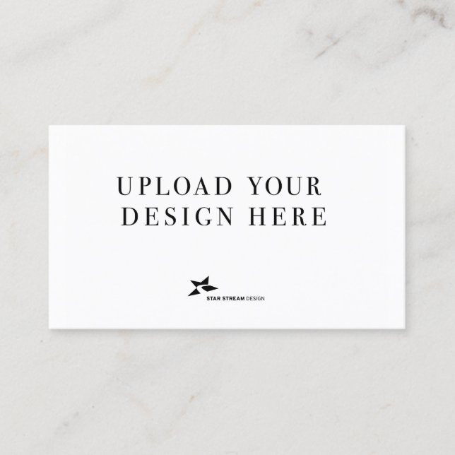 Create Your Own Design Business Card (Front)