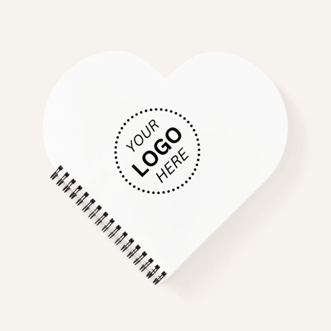 Create Your Own Design Laminated Heartshaped Notebook (Front)