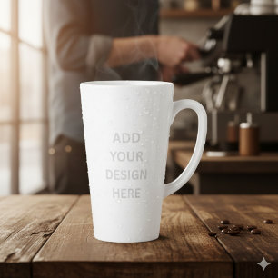 Create Your Own Design Large 17oz Latte Mug