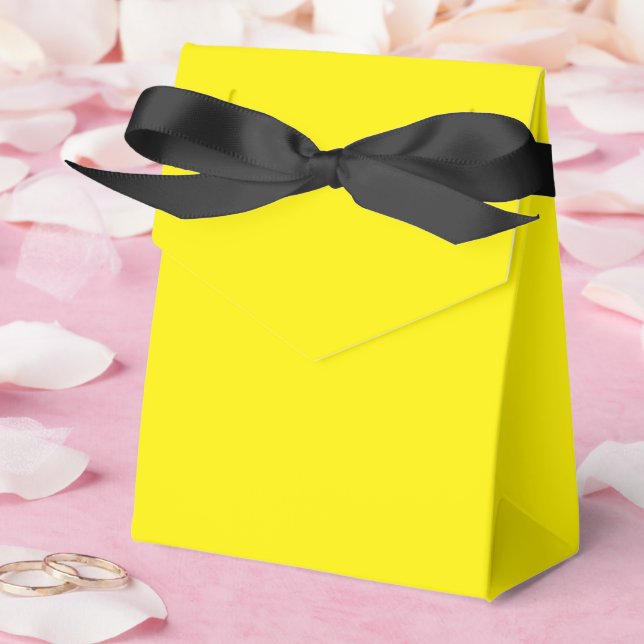 Create Your Own Design Paper Tent Ribbon with  Fav Favour Box (Wedding)