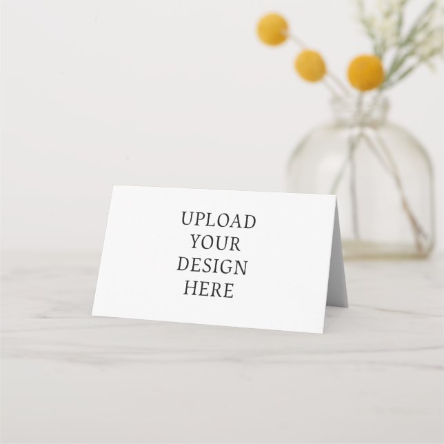 Create Your Own Design Place Card (Front)