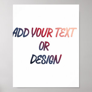 Create Your Own Design Poster